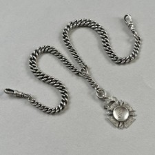 Sterling Silver Watch Chain