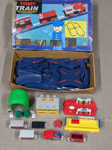 Tomy train set model boxed - tomy,