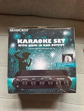 Silvercrest karaoke set - silvercrest,
