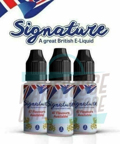 Signature liquid vg pg - e, 50/50