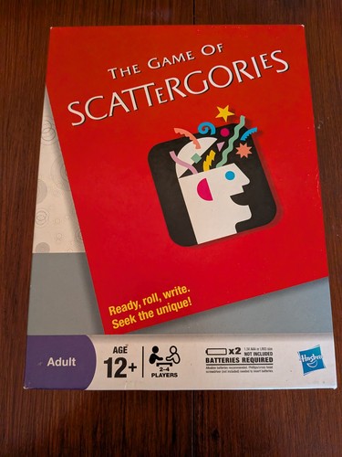 Scattergories board game - board,