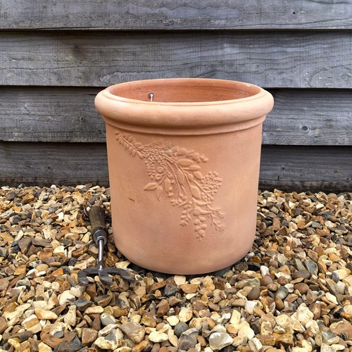 Plant pot terracotta 30cm jar - 30cm,