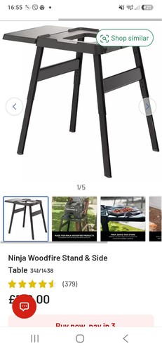 Ninja woodfire adjustable - ninja,