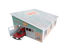 Brick Service Garage 1:43