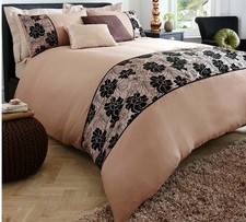 Tafetta and flock - double, duvet