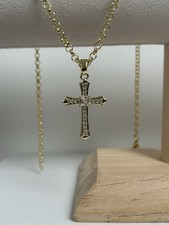 9ct Gold Filled Cross Necklace