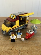 Lego city pizza van - city,