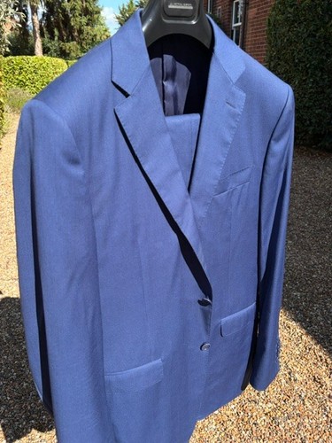 Canali mens suit royal blue - mens,