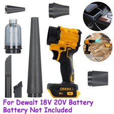 2in1 Electric Cordless Brushless Air Blower Vacuum For Dewalt 18/20V Battery Kit