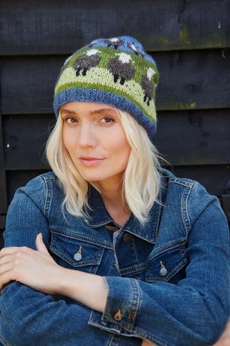 Hand knitted pachamama sheep - hand,