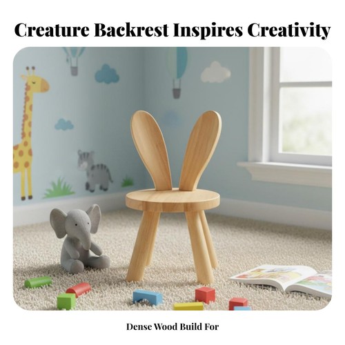 Horn backrest stool deer - horn,