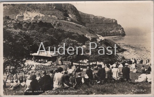 Rppc happy valley llandudno - rppc,