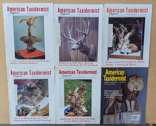 Vtg american taxidermist - vtg,