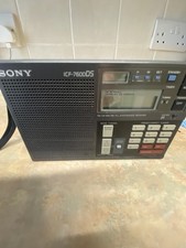 Sony ICF-7600D multi band