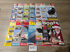 MODEL BOATS MAGAZINES. JOB LOT JAN 2022 - DEC 2022