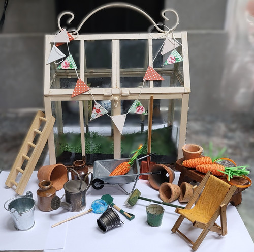 Terranium with miniature - terranium,