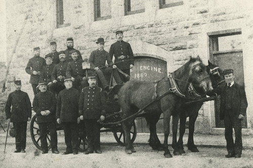Ruthin fire brigade - ruthin, brigade,