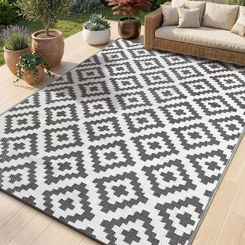 Large outdoor rug garden - large,