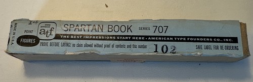 Nos spartan book metal - book, foundry