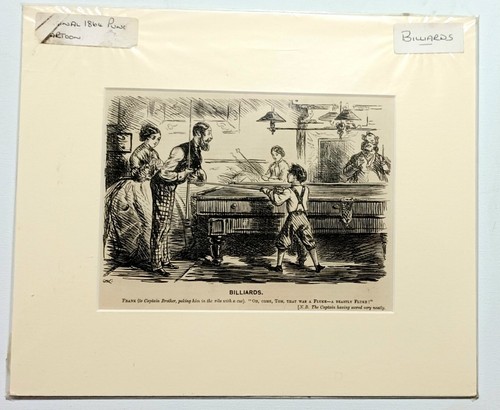 Punch cartoon billiards - punch, 'billiards'