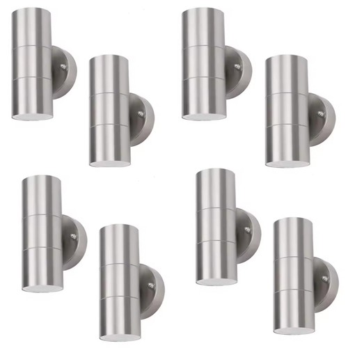 Stainless steel down wall - stainless,