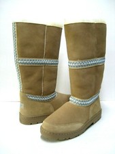 UGG SUNDANCE REVIVAL WOMEN TALL BOOTS SUEDE SAND US 10 /UK 8 /EU 41