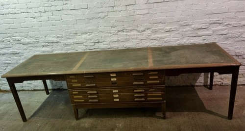 Plan chest architects table - plan,