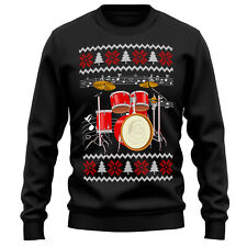 Drum Kit Christmas Jumper