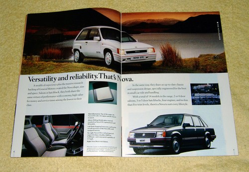 Vauxhall car range - , no2