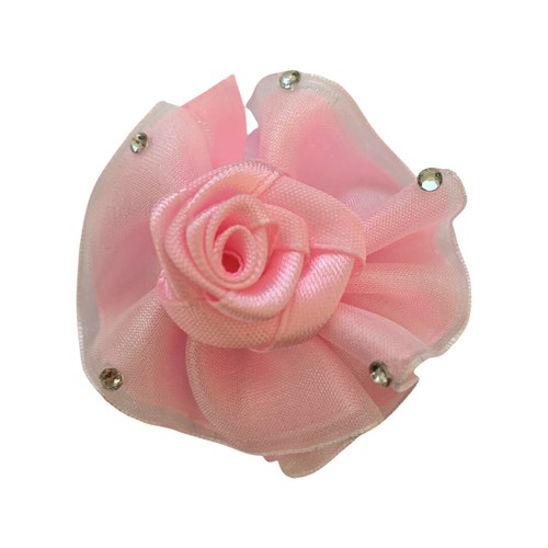 Baby pink felt roses - baby,