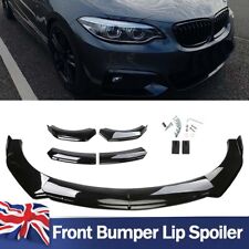 For BMW 2 Series F22/F87 225d Gloss Front Bumper Splitter Spoiler Lip Body Kit B