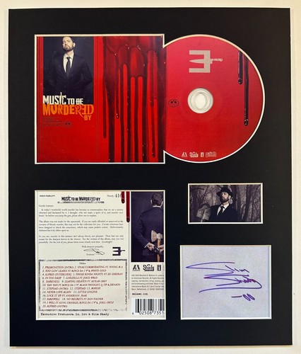 Eminem signed autographed - -,