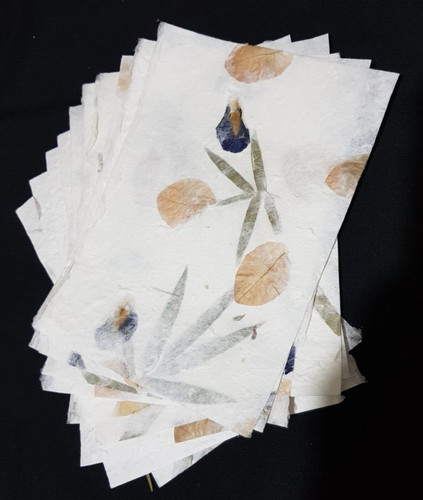 Bougainvillea bamboo handmade - bougainvillea,