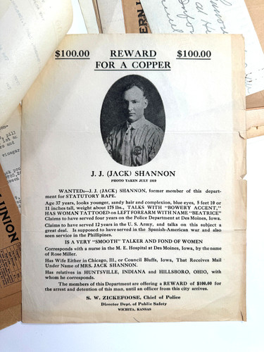 Antique 1920 criminal crime - antique,
