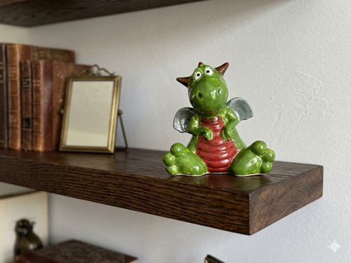 Cute ceramic dragon figurine - dragon,