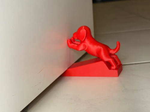 Cute puppy dog door stop - puppy,