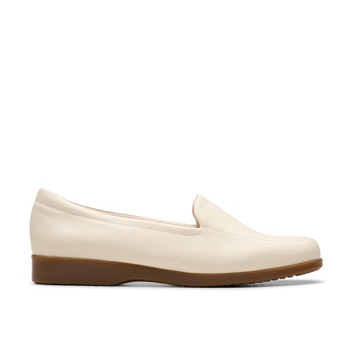 Clarks womens georgia cream - womens,