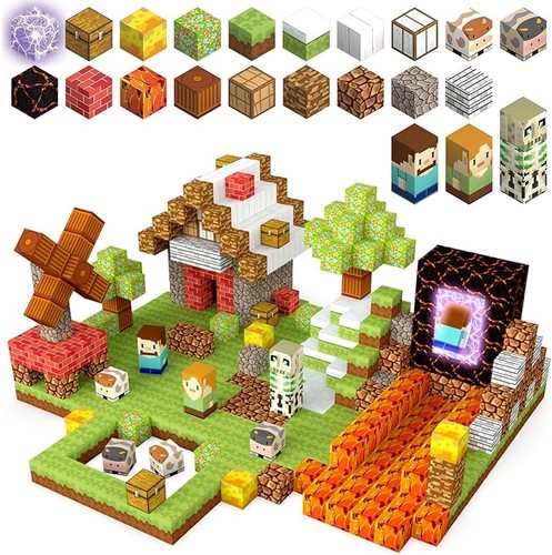 Tukiie 100pcs magnetic - 100pcs, blocks