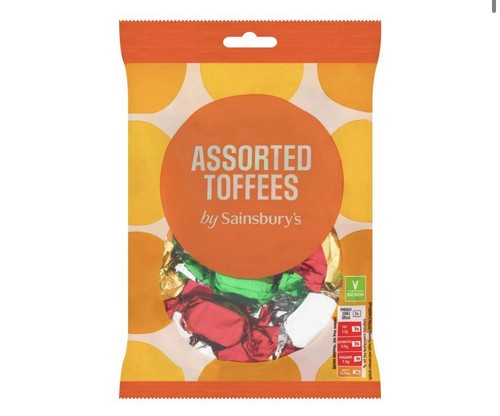Sainsbury toffees assorted - toffees,,