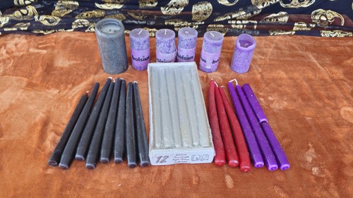 Halloween candle joblot - candle,