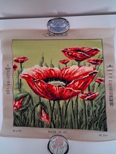 Vintage Hand-Stitched Gobelin