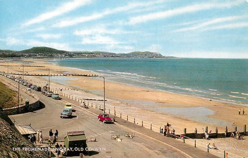 Old colwyn promenade bay - colwyn,