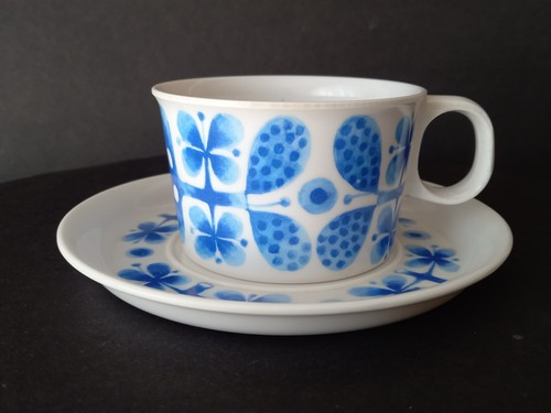 Cup saucer blues - saucer,