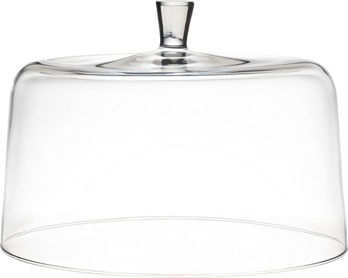 Glass cake dome - cake, 11.5