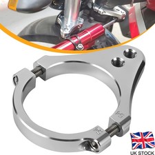 Motorcycle CNC Fork Brackets Support Holder 54mm Steering Damper Clamp Universal