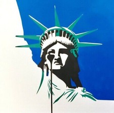 Pure Evil: America's Nightmare - Screenprint. 2016. Banksy, Dolk, Eelus (04230)