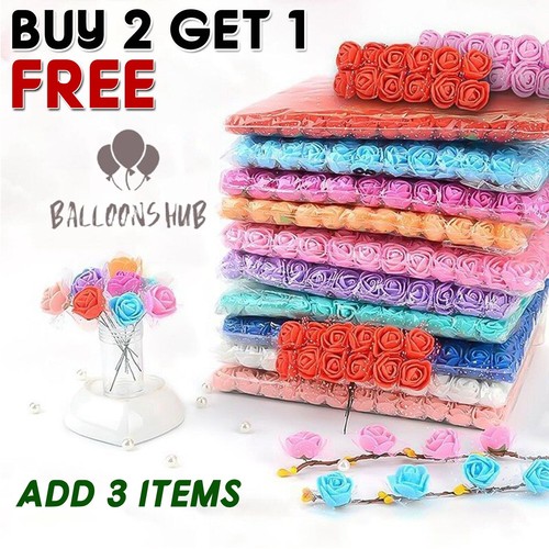 144pcs artificial flowers mini - flowers,