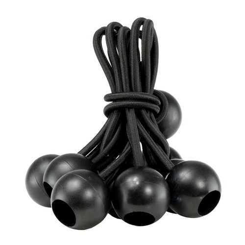 Elasticated bungee ball - bungee, ties