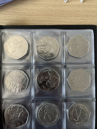 50p victory coin set - victory,