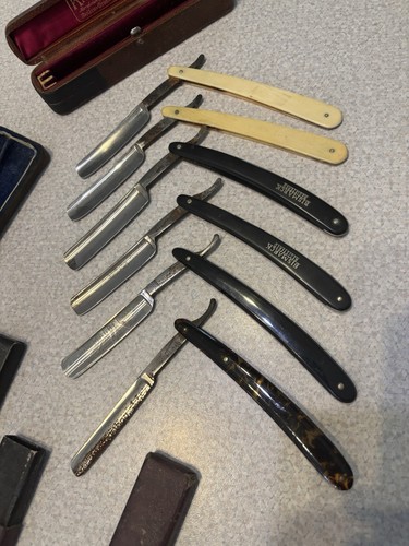 Antique cut throat razors - antique,